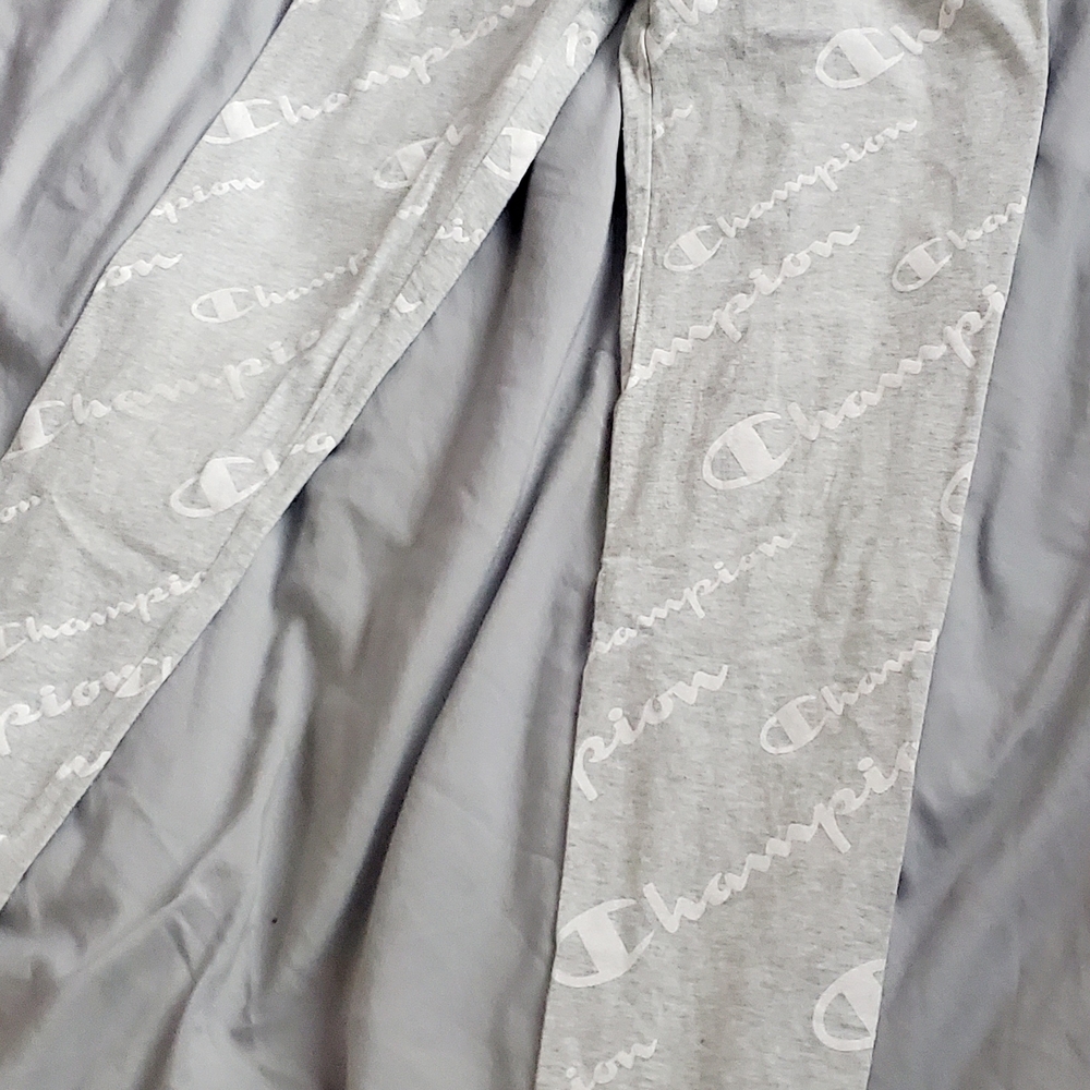 Champion Gray Logo Leggings